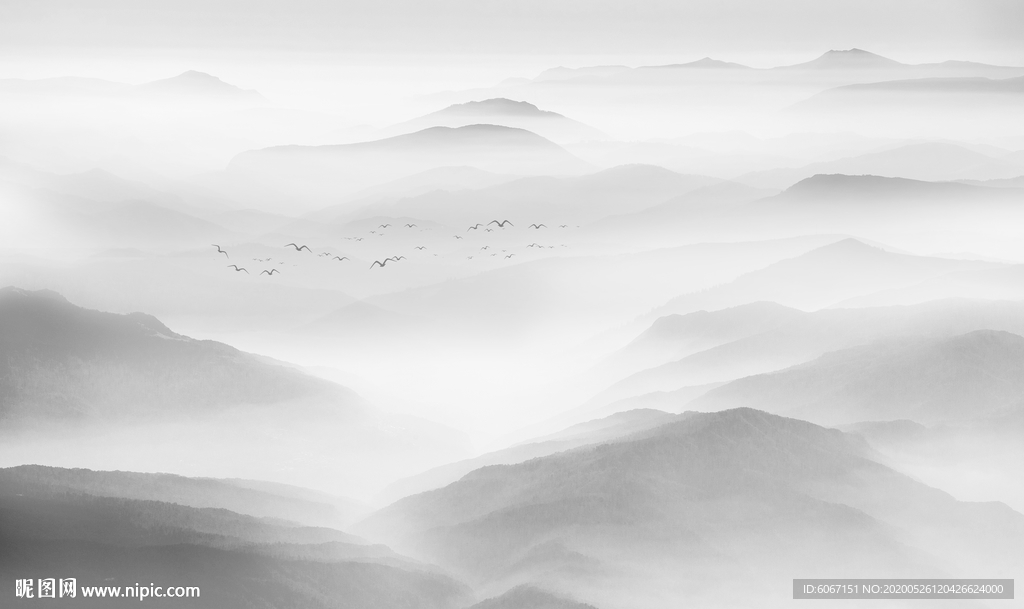 新中式山水画