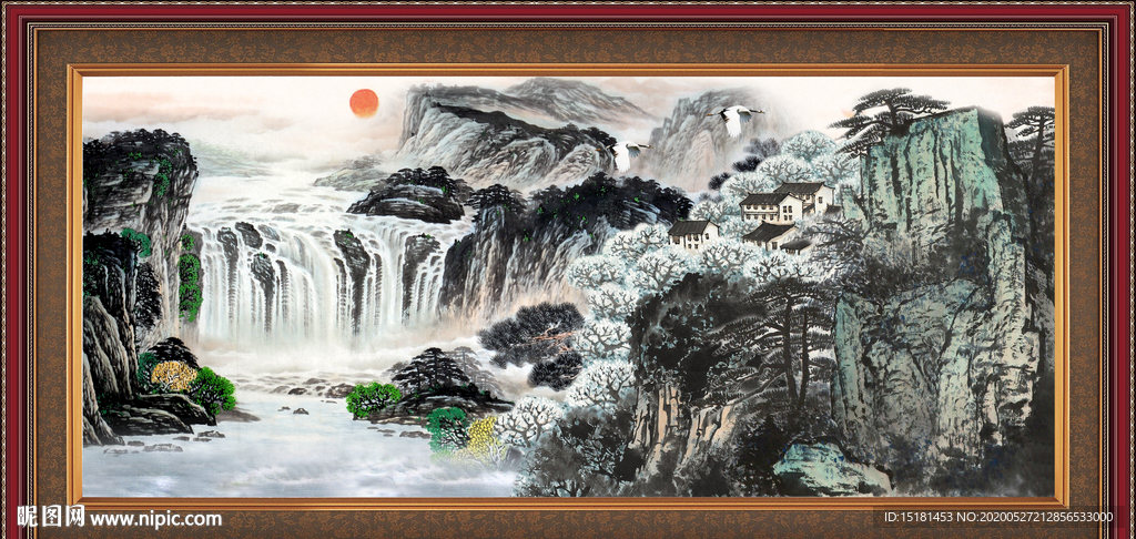国画山水