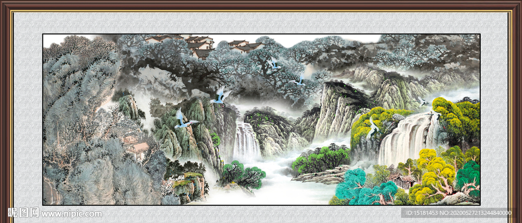 国画山水