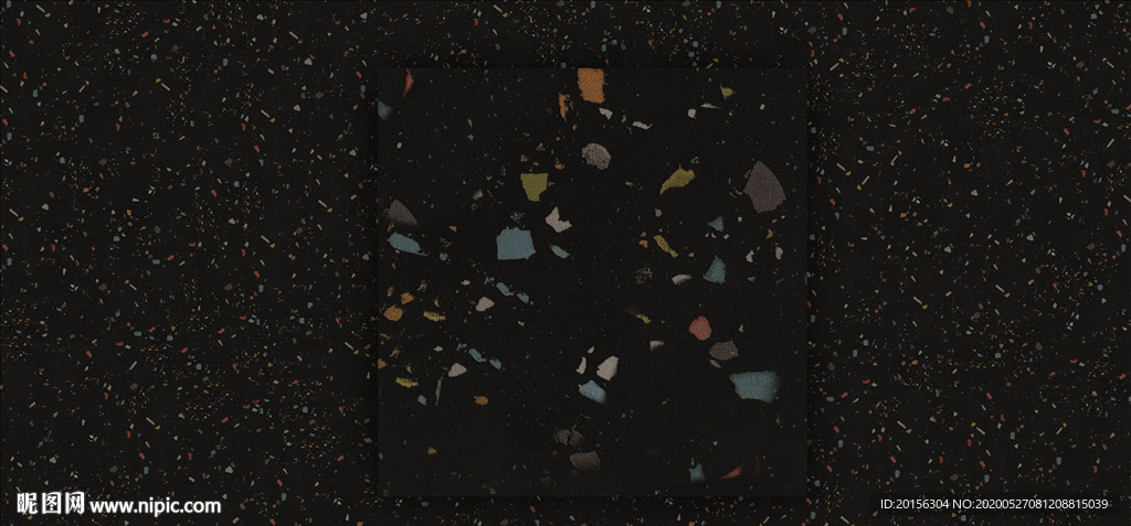 彩黑水磨石瓷砖设计文件