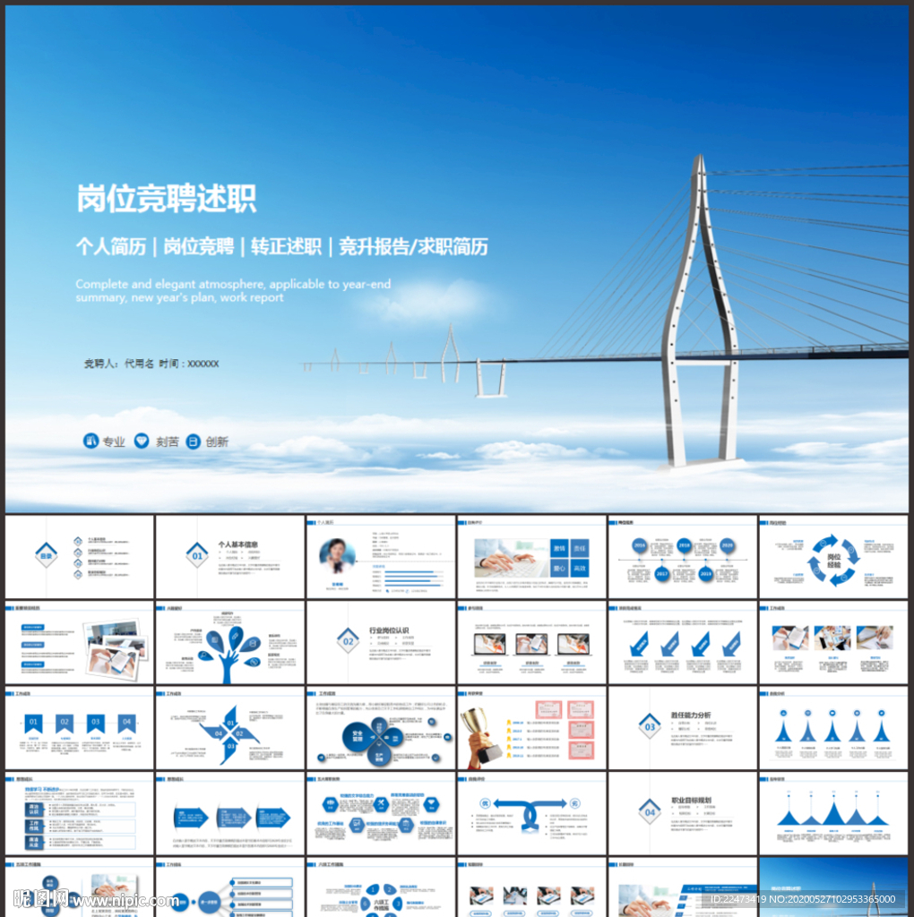 个人述职报告PPT