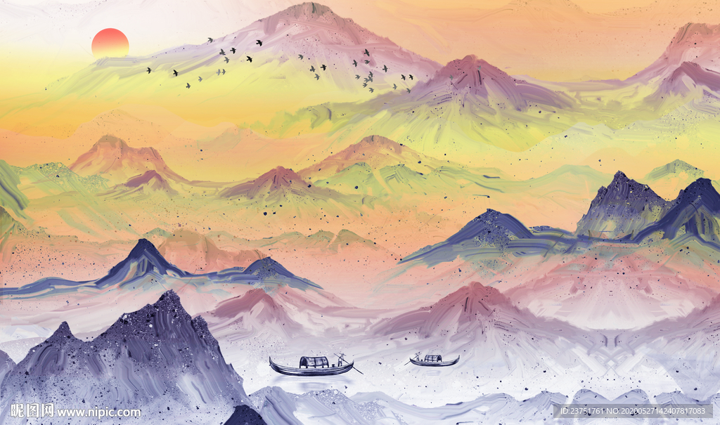 水墨山水