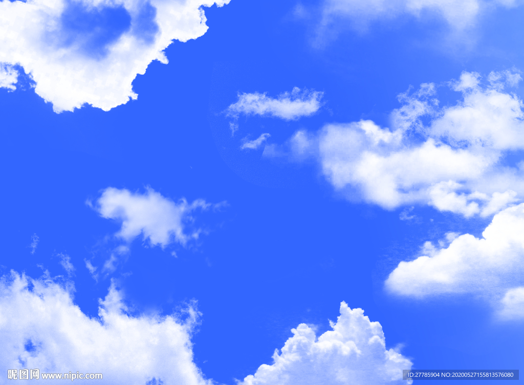 蓝天白云