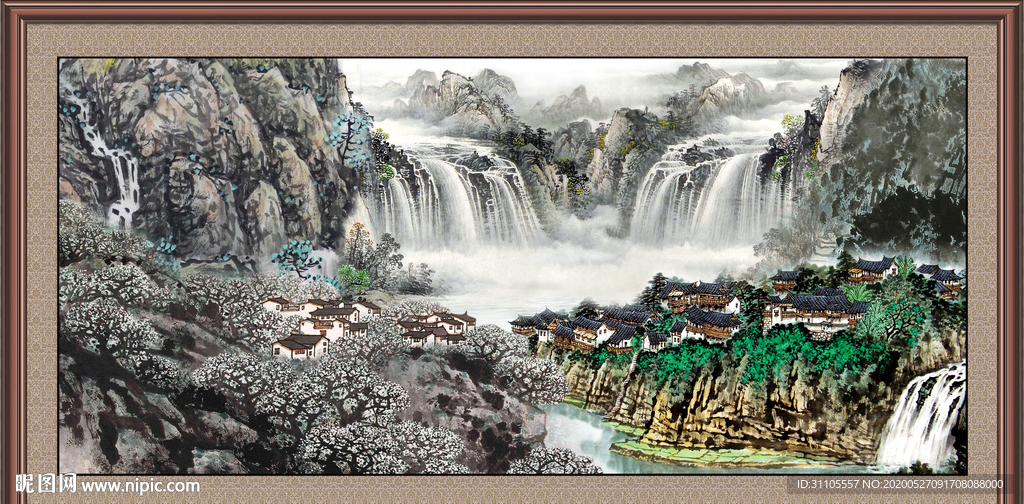 国画山水