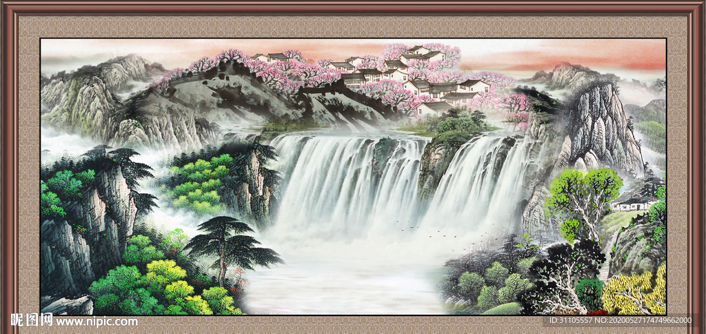 国画山水