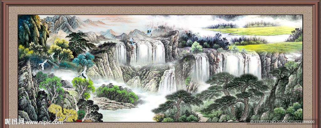 国画山水