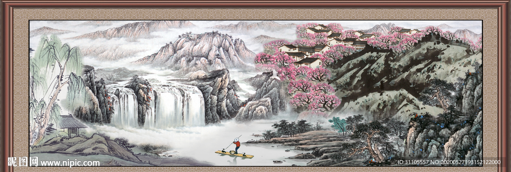 国画山水