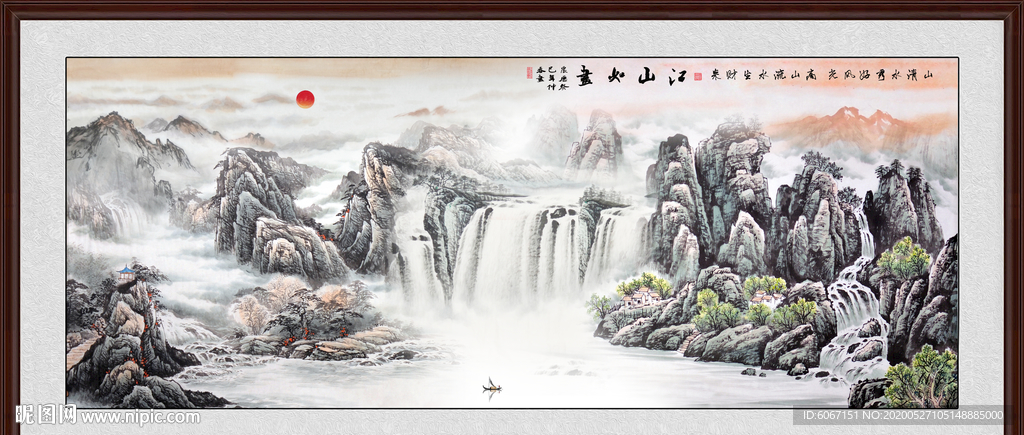 国画山水国画山水国画