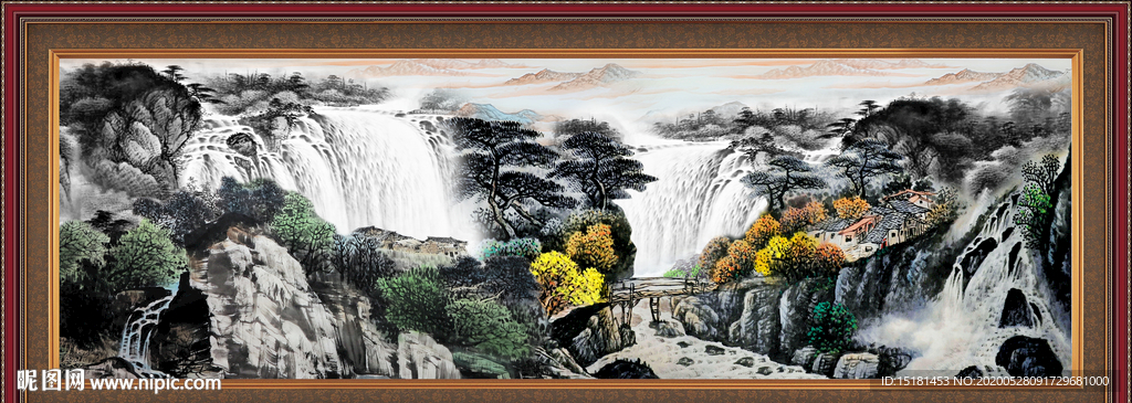 国画山水