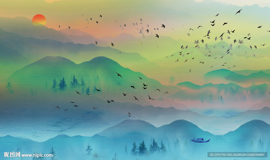 山水画