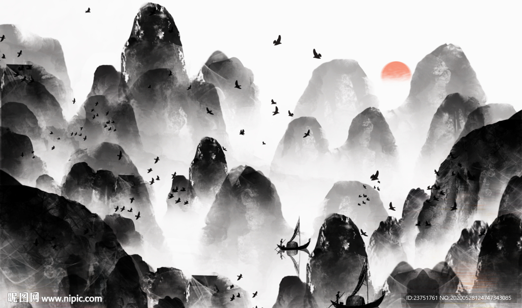 山水画