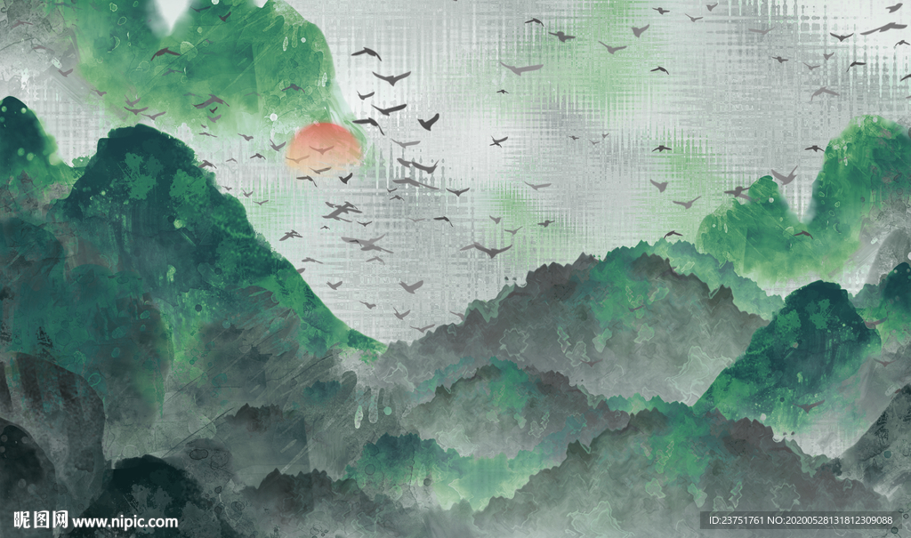 山水画