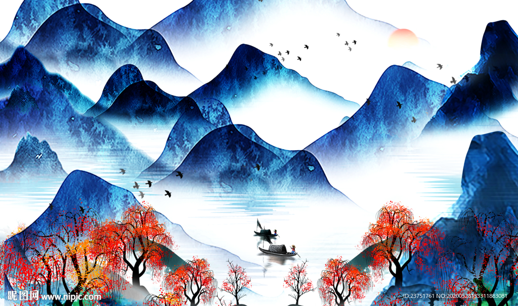 山水画