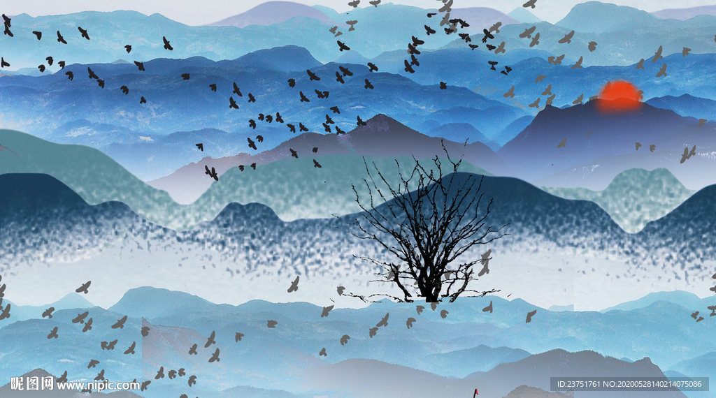 山水画