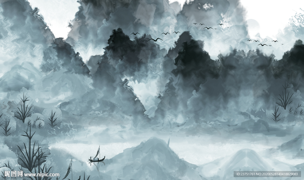 山水画