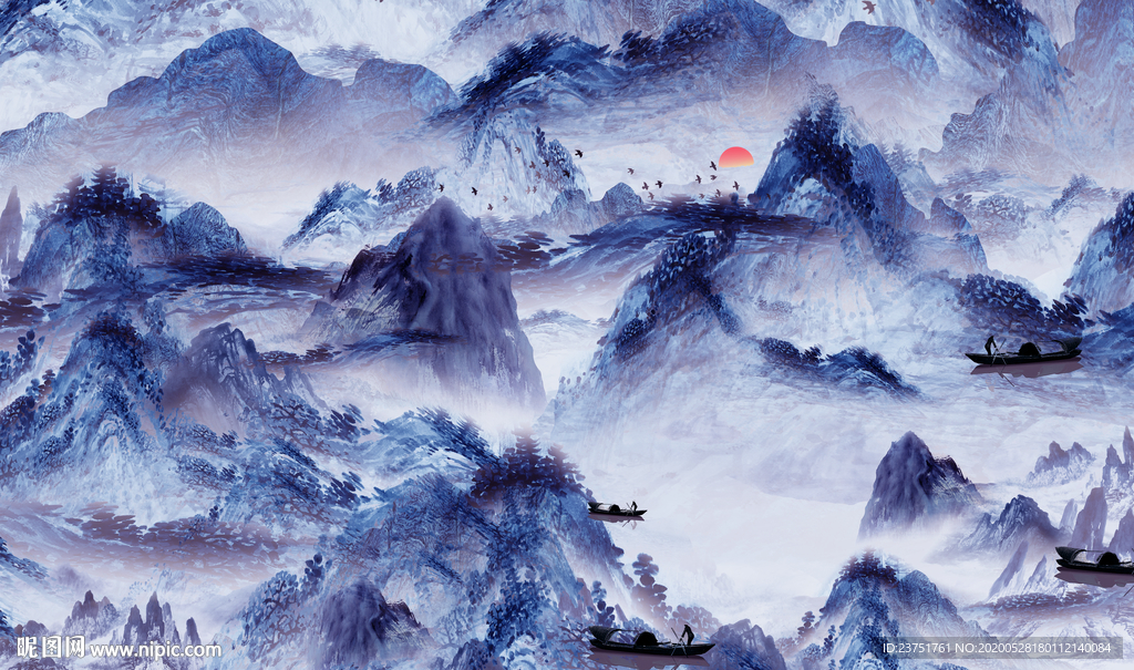 水墨山水