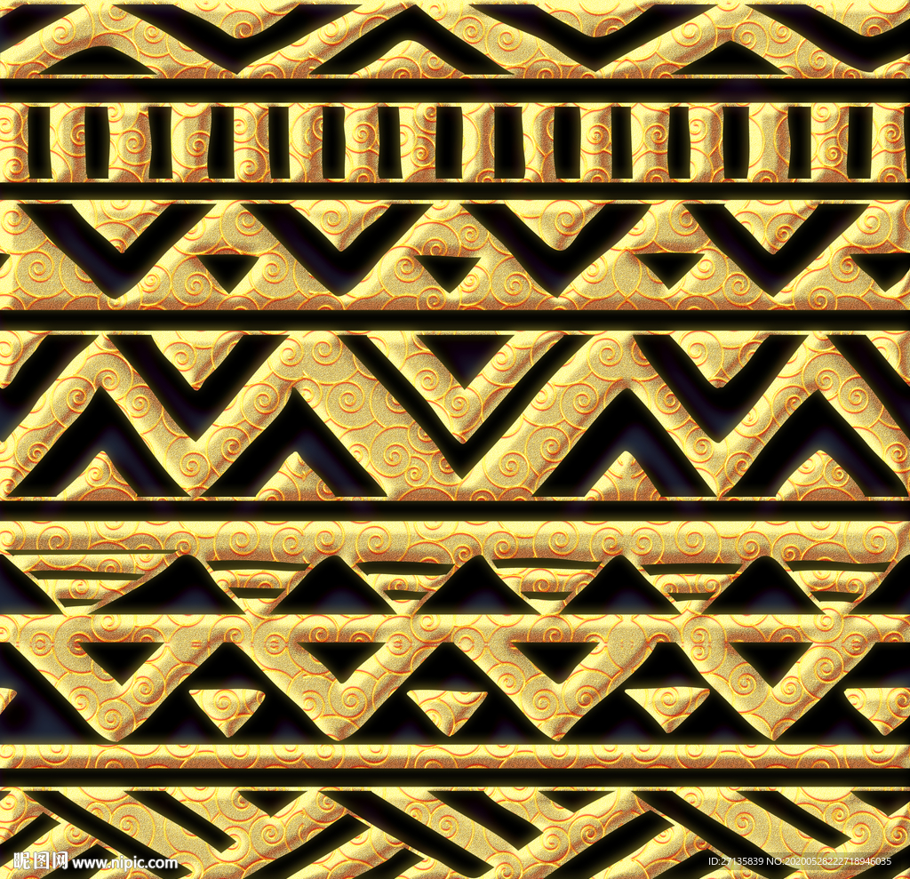金色边框