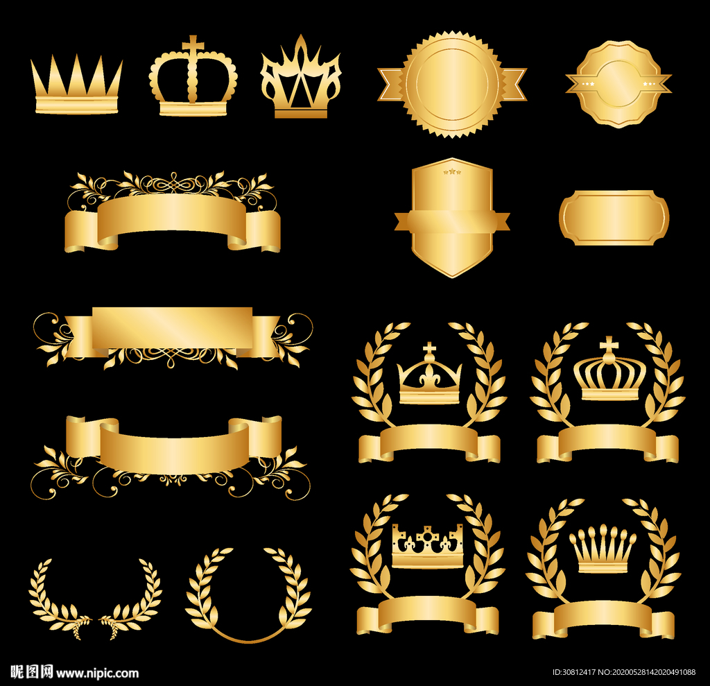 欧式花纹 欧式边框 欧式花边