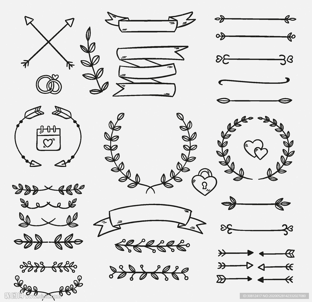 欧式花纹 欧式边框 欧式花边