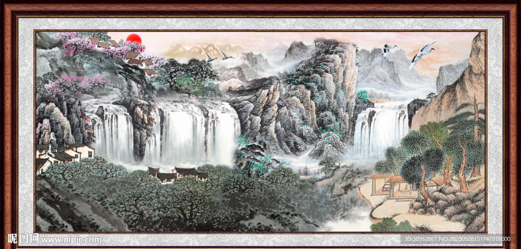 国画山水