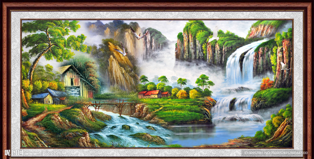 油画风景