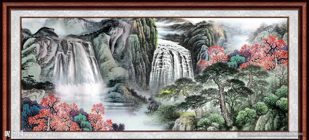 国画山水