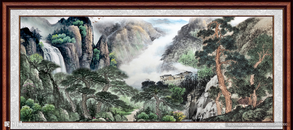 国画山水