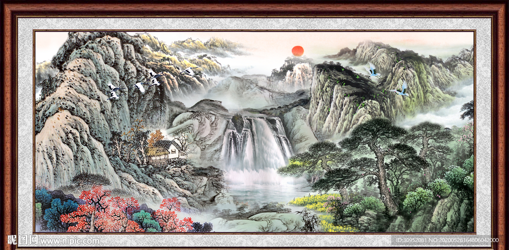 国画山水