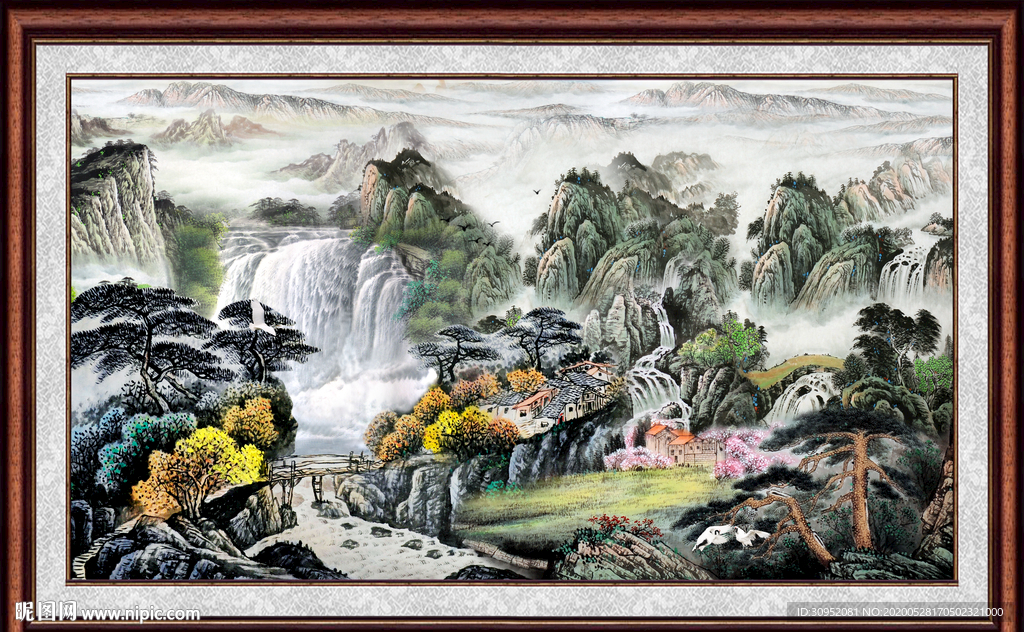 国画山水