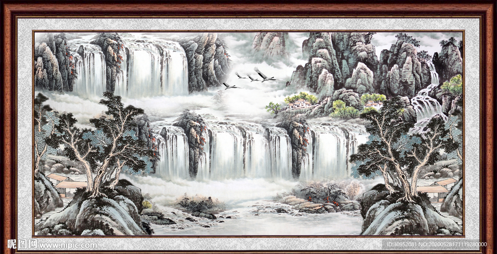 国画山水