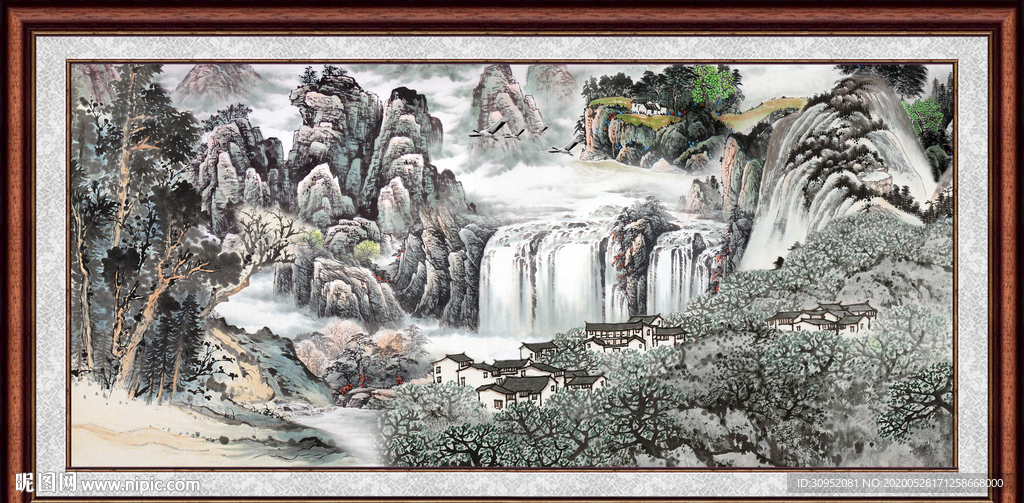 国画山水
