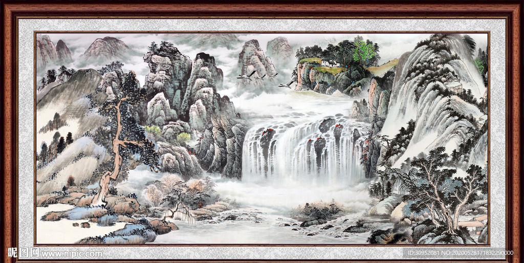 国画山水