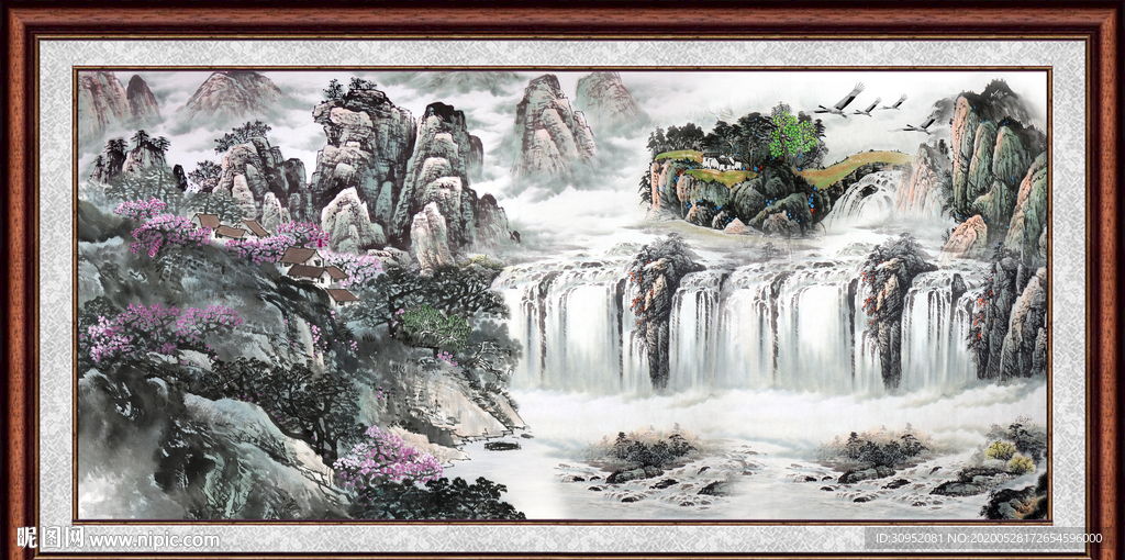 国画山水
