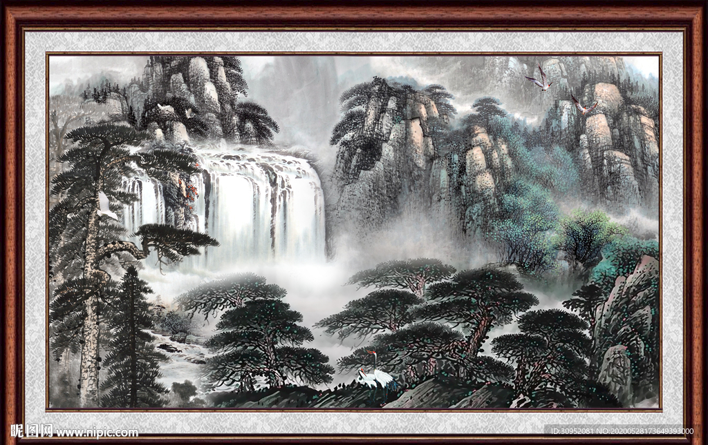 国画山水