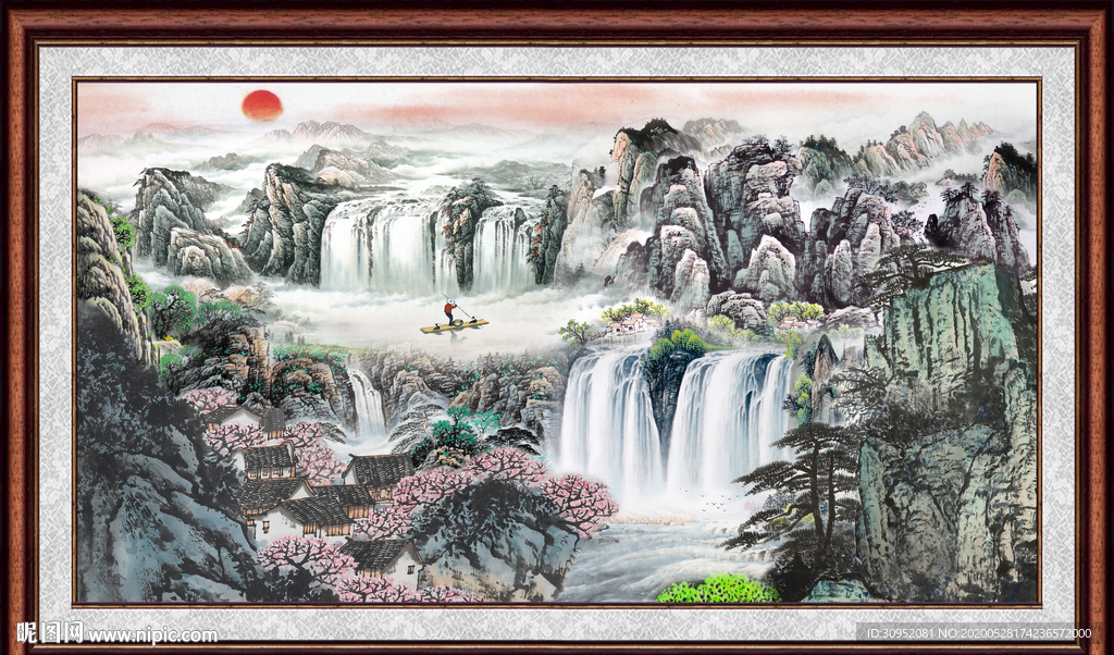 国画山水