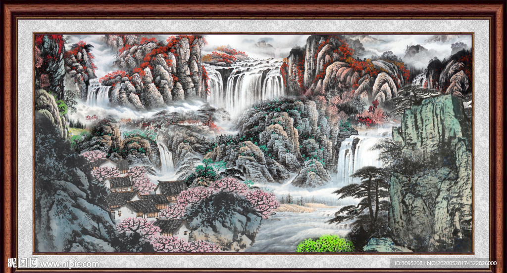 国画山水