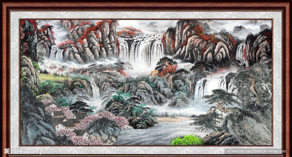 国画山水