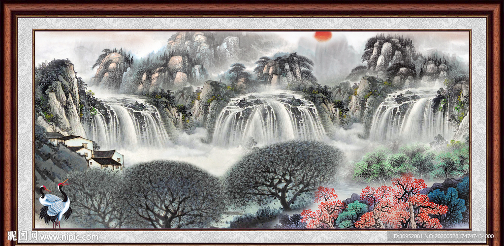 国画山水