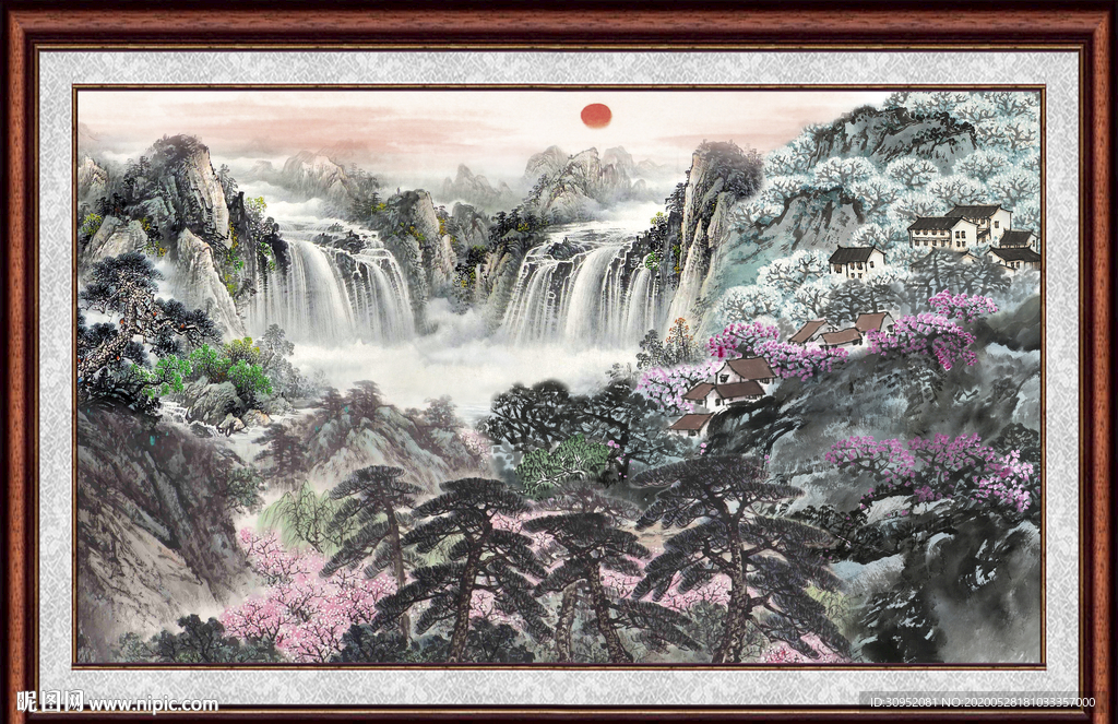 国画山水