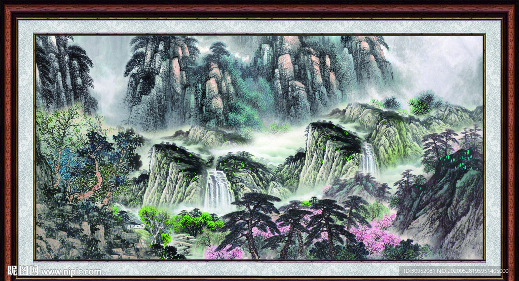 国画山水