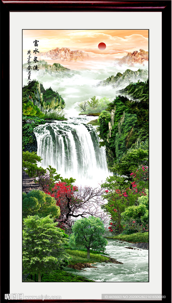 山水画 水墨山水画 意境山水画
