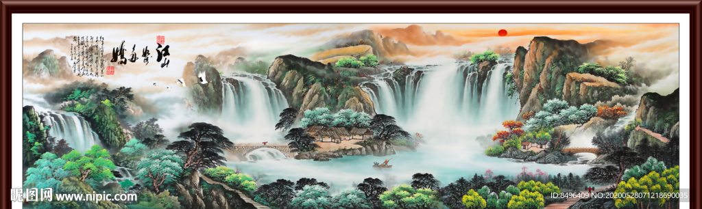 国画山水国画山水国画