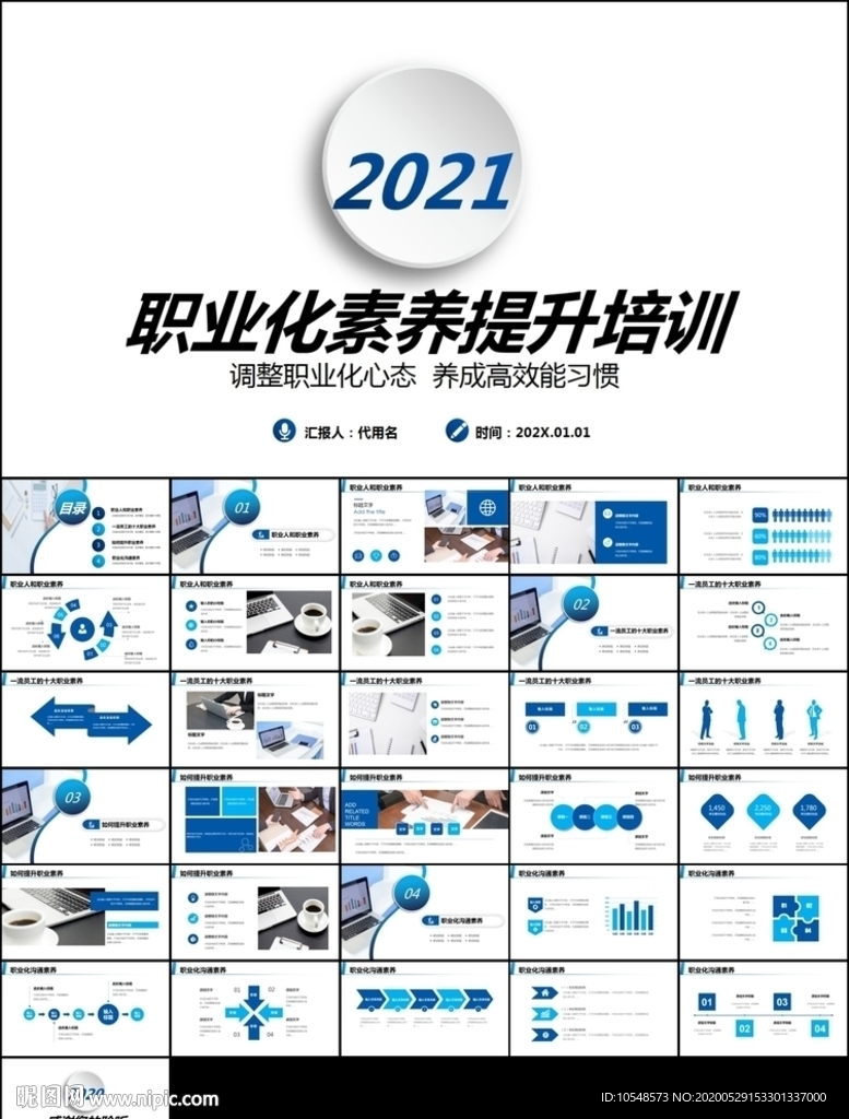 员工职业化素养ppt