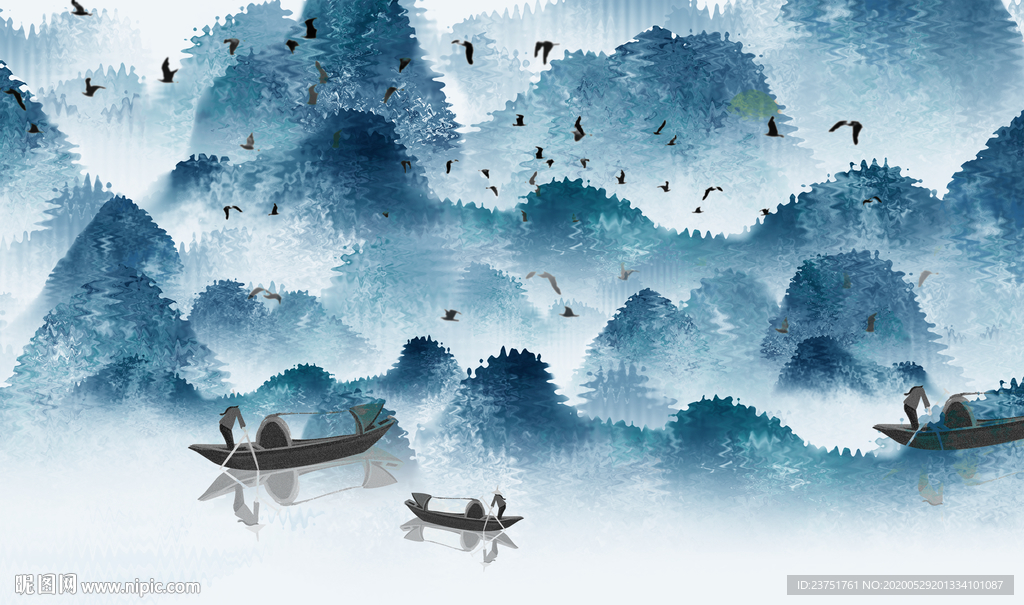 山水画