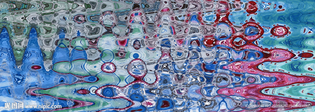 抽象油画
