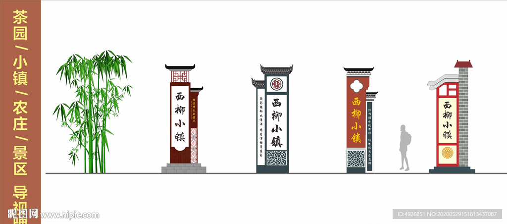 景区导视牌