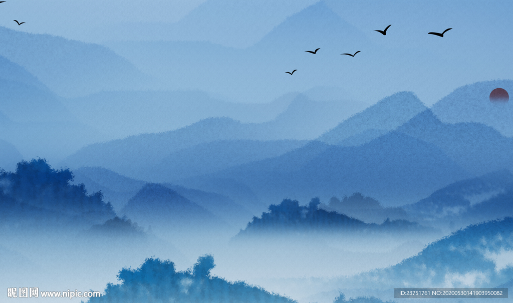 山水画
