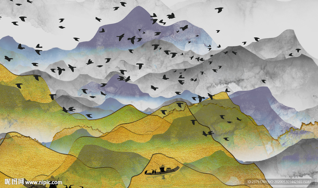 山水画