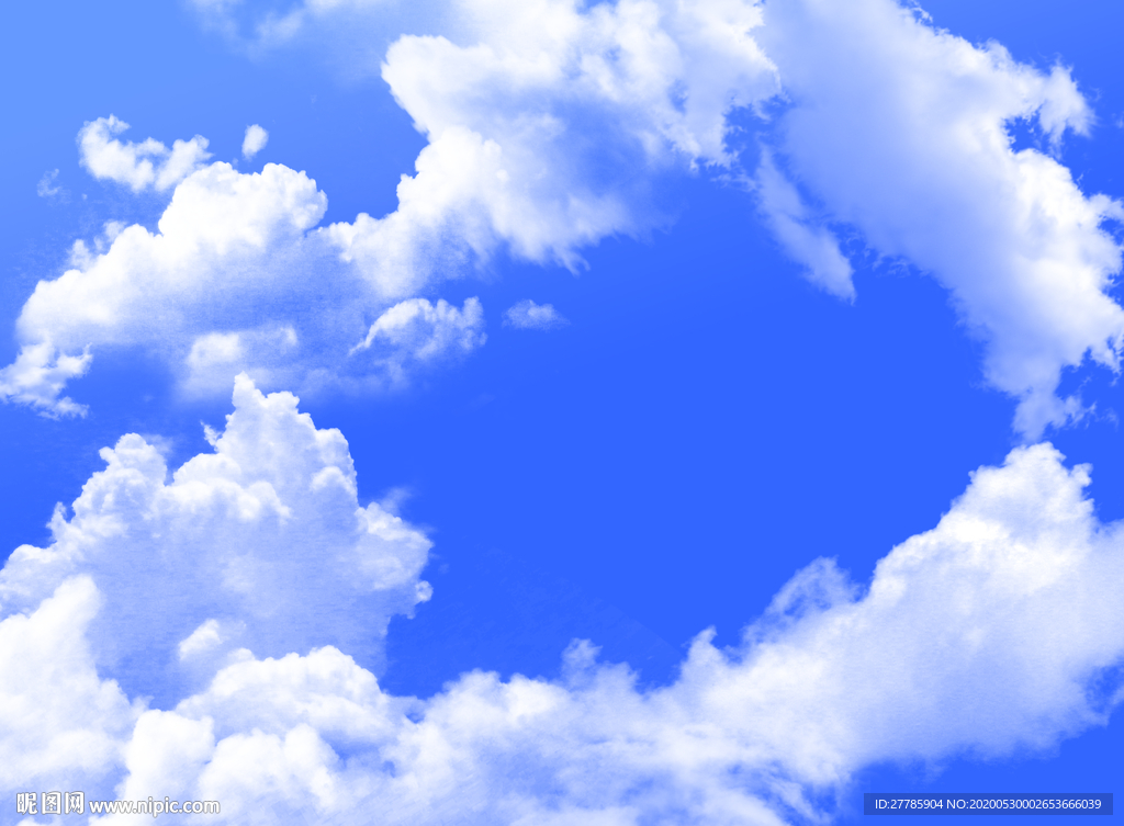 蓝天白云