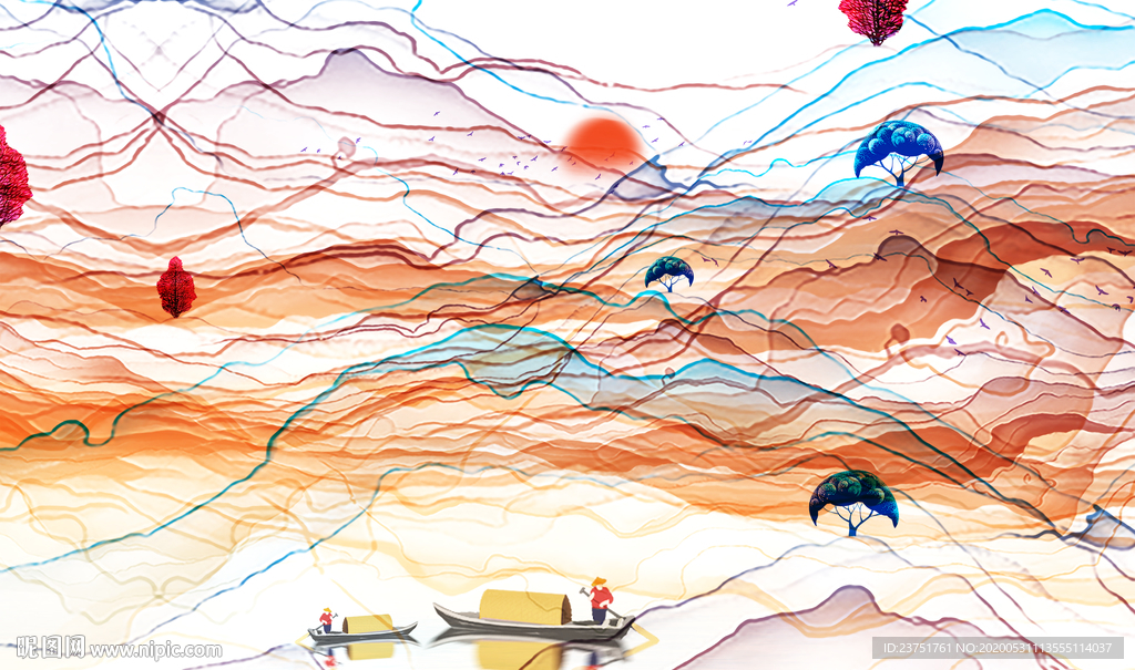 山水画